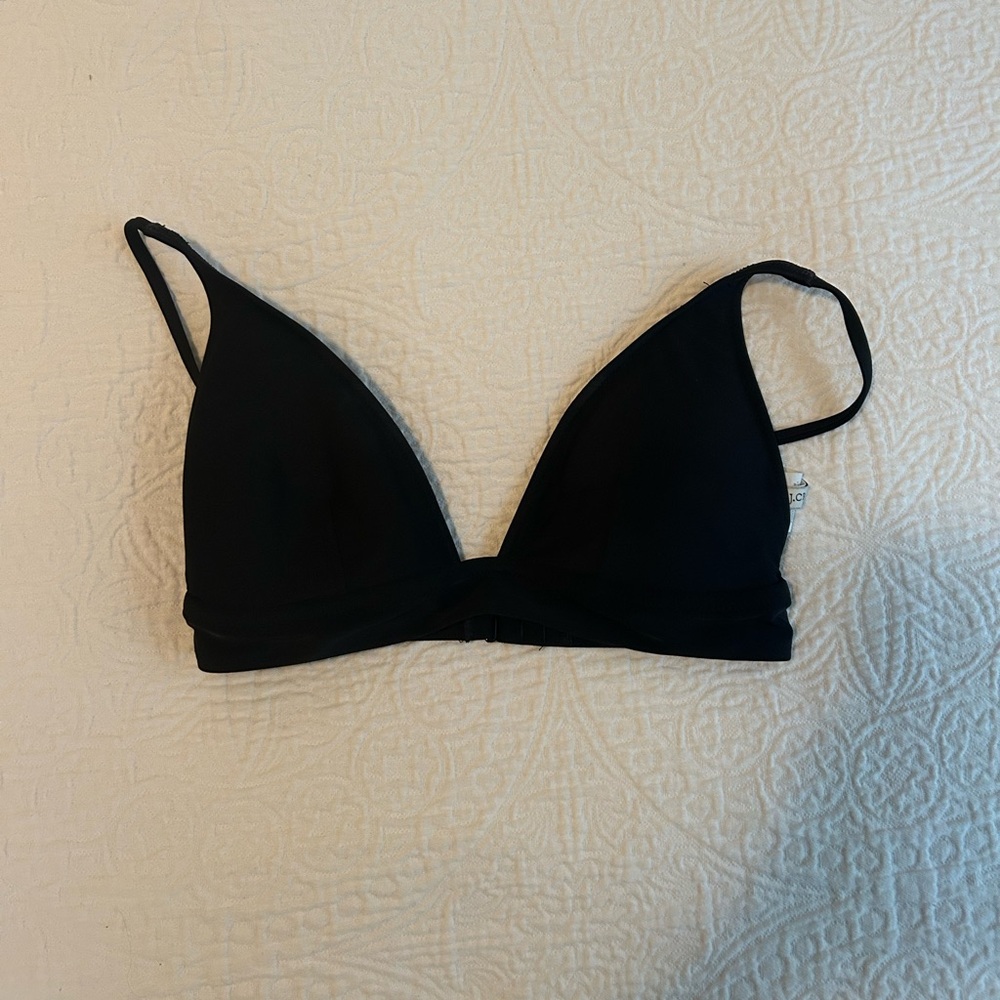 JCrew Black Bikini Top